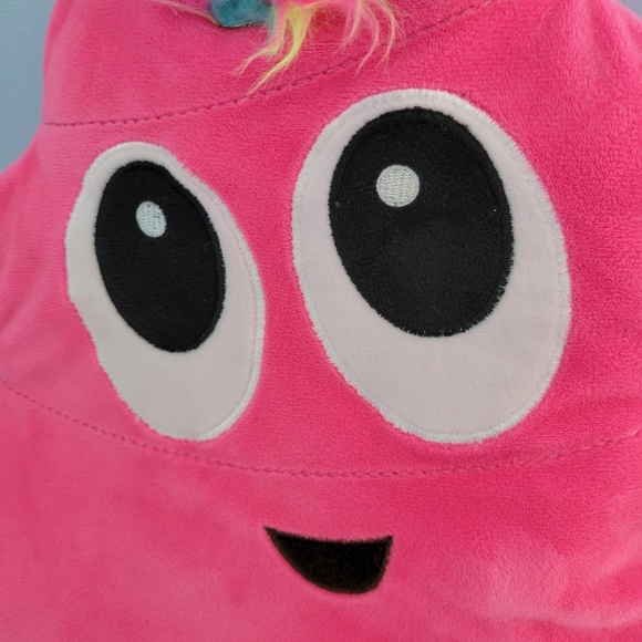 Poo-nicorns Pink Plush Toy Emoji Pillow plus Classic Poo Emoji Plush 💩 - Picture 6 of 10